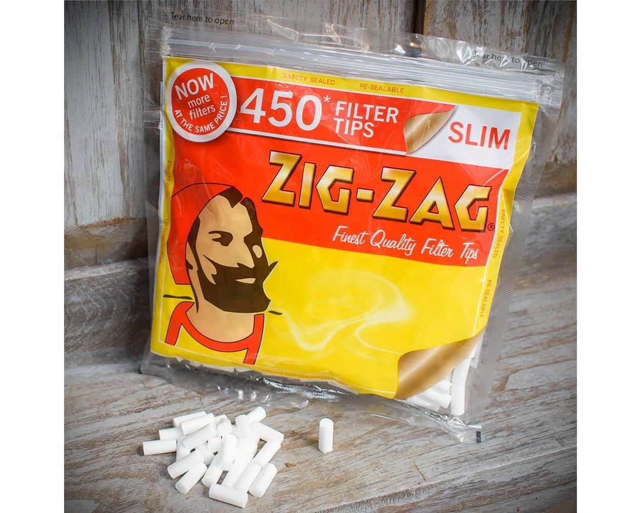 Zig Zag | Slim Filters | Bag 450 Tips